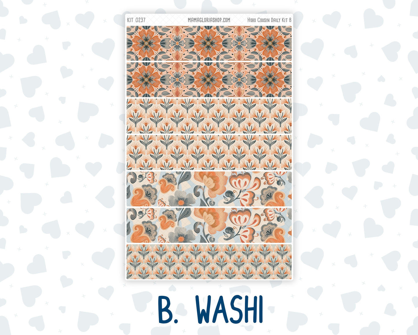 Kit 0237 - Hobonichi Cousin - Daily Kit - October - Forest Folk