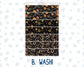 Kit 0238 - Hobonichi Cousin - Daily Kit - October - Starry Autumn Nights