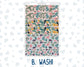 Kit 0275 - Hobonichi Cousin - Daily Kit - July - Tropical Safari Blush