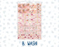 Kit 0294 - Hobonichi Cousin - Daily Kit - September - Rosy Reveria