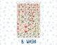 Kit 0308 - Hobonichi Cousin - Daily Kit - December - Knit & Holly