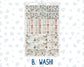 Kit 0245 - Hobonichi Cousin - Daily Kit - December - Vintage Christmas