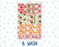 Kit 0271 - Hobonichi Cousin - Daily Kit - June - Strawberry Shore