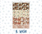 Kit 0298 - Hobonichi Cousin - Daily Kit - October - Velvet Bloom