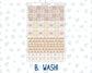 Kit 0232 - Hobonichi Cousin - Daily Kit - September - Heirloom Garden