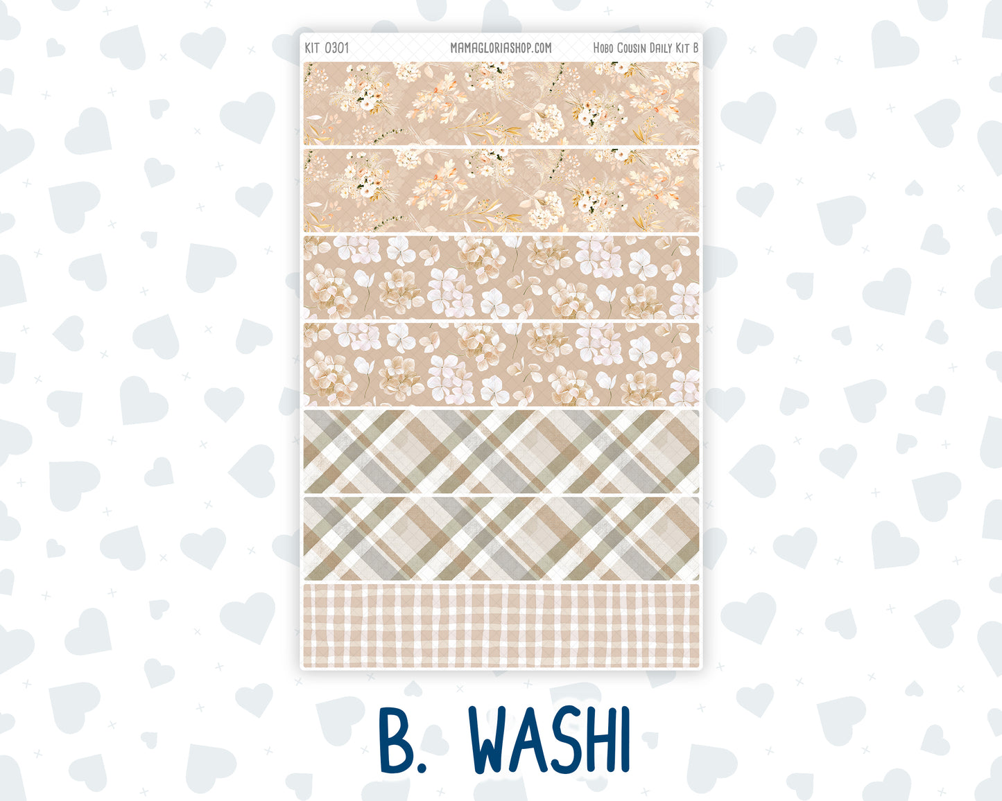 Kit 0301 - Hobonichi Cousin - Daily Kit - November - Sunday Comfort