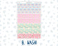 Kit 0262 - Hobonichi Cousin - Daily Kit - April - Spring Puffs