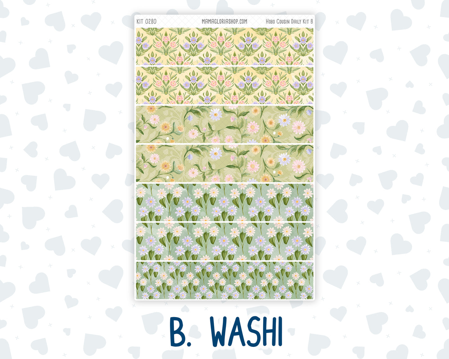 Kit 0280 - Hobonichi Cousin - Daily Kit - Half Past Six In August