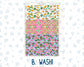Kit 0226 - Hobonichi Cousin - Daily Kit - July - Tropical Whimsy