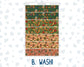 Kit 0242 - Hobonichi Cousin - Daily Kit - November - Cottage Autumn