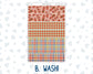 Kit 0231 - Hobonichi Cousin - Daily Kit - August - Backyard BBQ