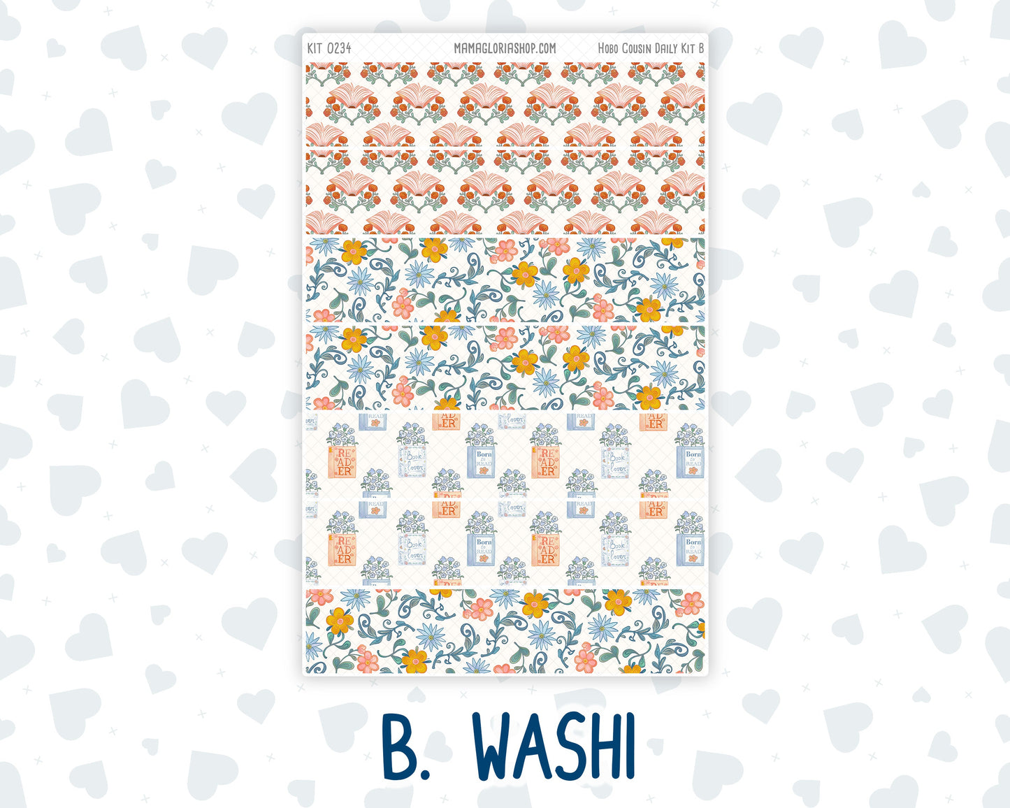 Kit 0234 - Hobonichi Cousin - Daily Kit - September – Reader’s Escape - September