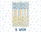 Kit 0265 - Hobonichi Cousin - Daily Kit - May - Honeybee Sky