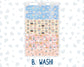 Kit 0305 - Hobonichi Cousin - Daily Kit - December - Sugarplum Parade