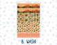 Kit 0239 - Hobonichi Cousin - Daily Kit - October - October Stroll