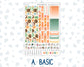 Kit 0271 - Hobonichi Cousin - Weekly Kit - June - Strawberry Shore - 1.3” Wide Columns