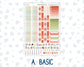 Kit 0235 - Hobonichi Cousin - Weekly Kit - September - Apple Orchard - 1.3” Wide Columns