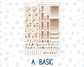 Kit 0303 - Hobonichi Cousin - Weekly Kit - November - Into The Woods - 1.3” Wide Columns