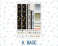 Kit 0238 - Hobonichi Cousin - Weekly Kit - October - Starry Autumn Nights - 1.3” Wide Columns