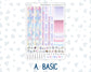 Kit 0252 - Hobonichi Cousin - Weekly Kit - February - Tokyo Candy Cloud - 1.3” Wide Columns
