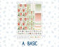 Kit 0295 - Hobonichi Cousin - Weekly Kit - September - Apple Harvest - 1.3” Wide Columns