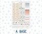 Kit 0261 - Hobonichi Cousin - Weekly Kit - April - Llama Spring - 1.3” Wide Columns