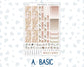 Kit 0301 - Hobonichi Cousin - Weekly Kit - November - Sunday Comfort - 1.3” Wide Columns