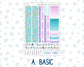 Kit 0230 - Hobonichi Cousin - Weekly Kit - August - School Daze - 1.3” Wide Columns