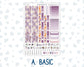 Kit 0236 - Hobonichi Cousin - Weekly Kit - October - Sweet & Spooky - 1.3” Wide Columns