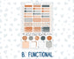 Kit 0237 - Hobonichi Cousin - Weekly Kit - October - Forest Folk - 1.3” Wide Columns