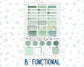 Kit 0264 - Hobonichi Cousin - Weekly Kit - May - Spring Walk - 1.3” Wide Columns
