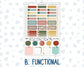 Kit 0302 - Hobonichi Cousin - Weekly Kit - November - Thankful Season - 1.3” Wide Columns