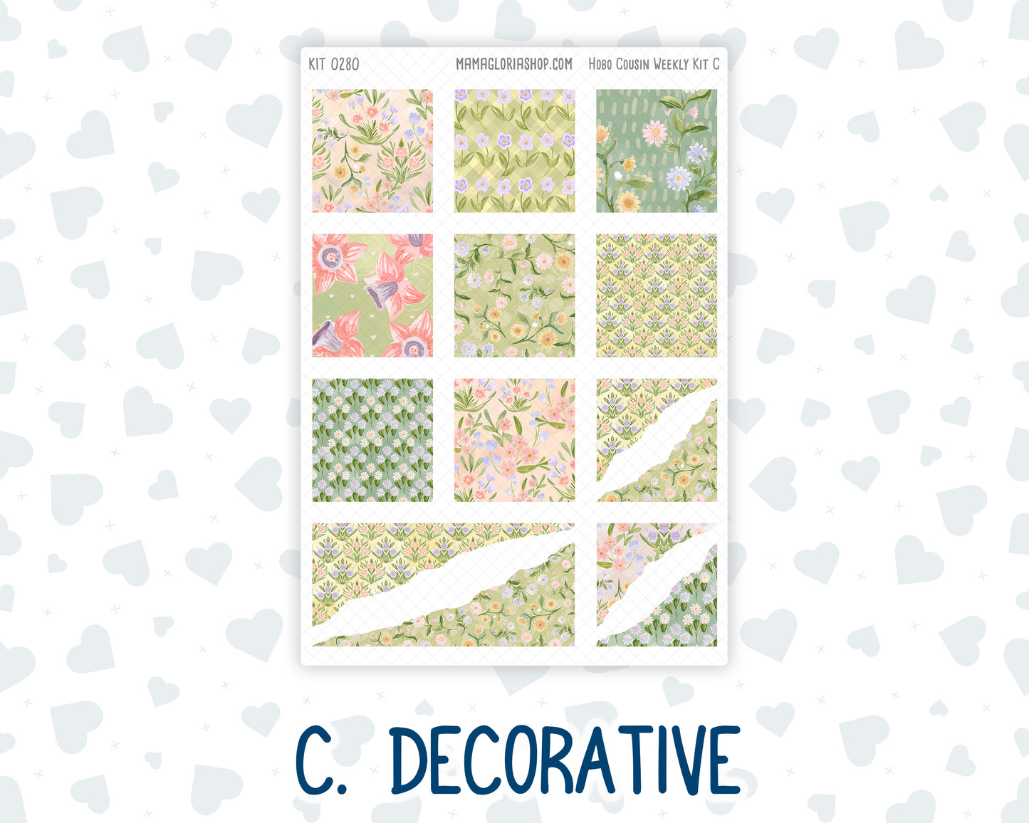 Kit 0280 - Hobonichi Cousin - Weekly Kit - Half Past Six In August - 1.3” Wide Columns