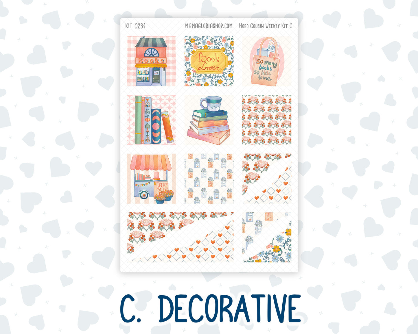 Kit 0234 - Hobonichi Cousin - Weekly Kit - September – Reader’s Escape - September - 1.3” Wide Columns