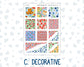 Kit 0220 - Hobonichi Cousin - Weekly Kit - June - June Berries - 1.3” Wide Columns