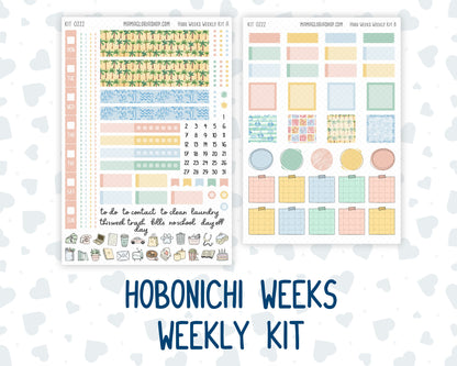 Kit 0222 - Hobonichi Weeks - Weekly Kit - June - Beach Day
