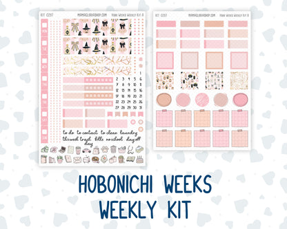 Kit 0297 - Hobonichi Weeks - Weekly Kit - October - Pink Spell
