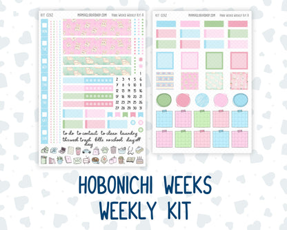 Kit 0262 - Hobonichi Weeks - Weekly Kit - April - Spring Puffs