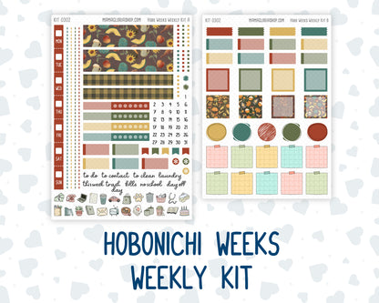 Kit 0302 - Hobonichi Weeks - Weekly Kit - November - Thankful Season