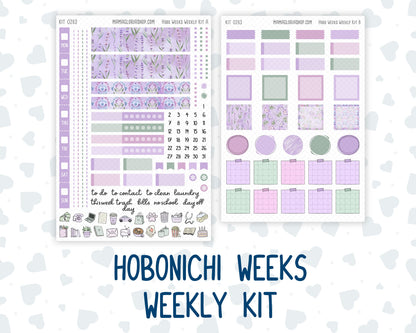 Kit 0263 - Hobonichi Weeks - Weekly Kit - April - Lavender Drift