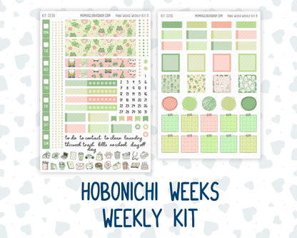 Kit 0256 - Hobonichi Weeks - Weekly Kit - March - Froggy Luck