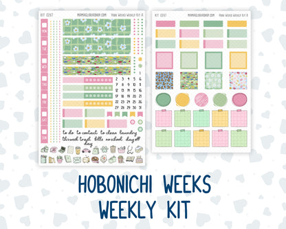 Kit 0267 - Hobonichi Weeks - Weekly Kit - May - Flowers For Mama