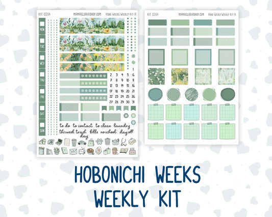 Kit 0264 - Hobonichi Weeks - Weekly Kit - May - Spring Walk