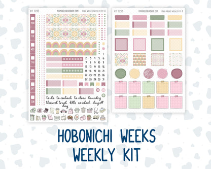 Kit 0232 - Hobonichi Weeks - Weekly Kit - September - Heirloom Garden