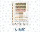Kit 0243 - Hobonichi Weeks - Weekly Kit - November - Boho Autumn