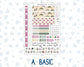 Kit 0307 - Hobonichi Weeks - Weekly Kit - December - Velvet Hearth