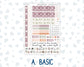 Kit 0293 - Hobonichi Weeks - Weekly Kit - September - Fleur de Provence