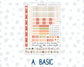 Kit 0235 - Hobonichi Weeks - Weekly Kit - September - Apple Orchard