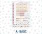 Kit 0232 - Hobonichi Weeks - Weekly Kit - September - Heirloom Garden