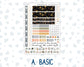 Kit 0238 - Hobonichi Weeks - Weekly Kit - October - Starry Autumn Nights